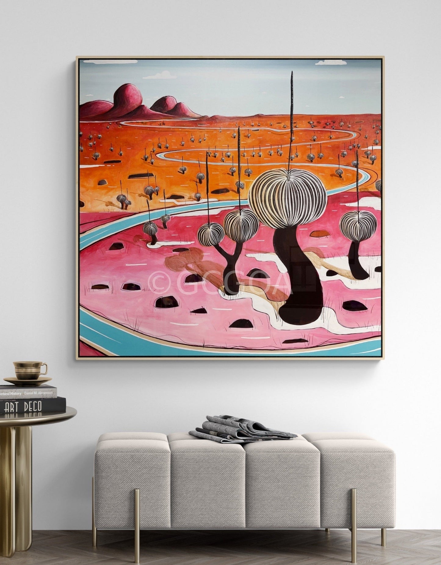 Where The Grasses Sway - Original Art - Gold Coast Gallery Of ArtTania Chanter
