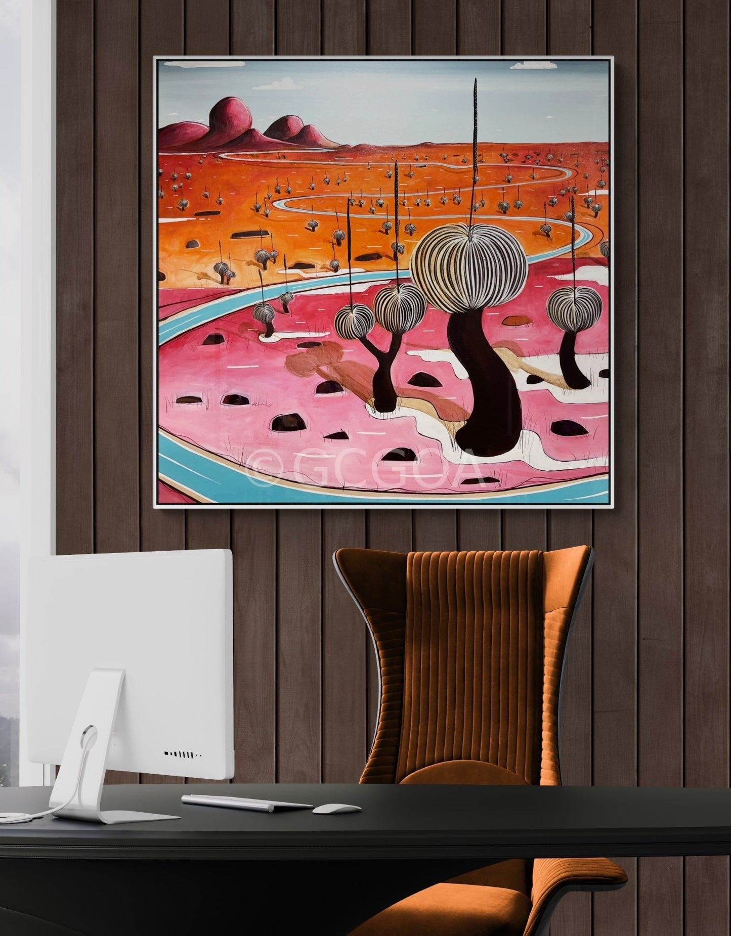 Where The Grasses Sway - Original Art - Gold Coast Gallery Of ArtTania Chanter