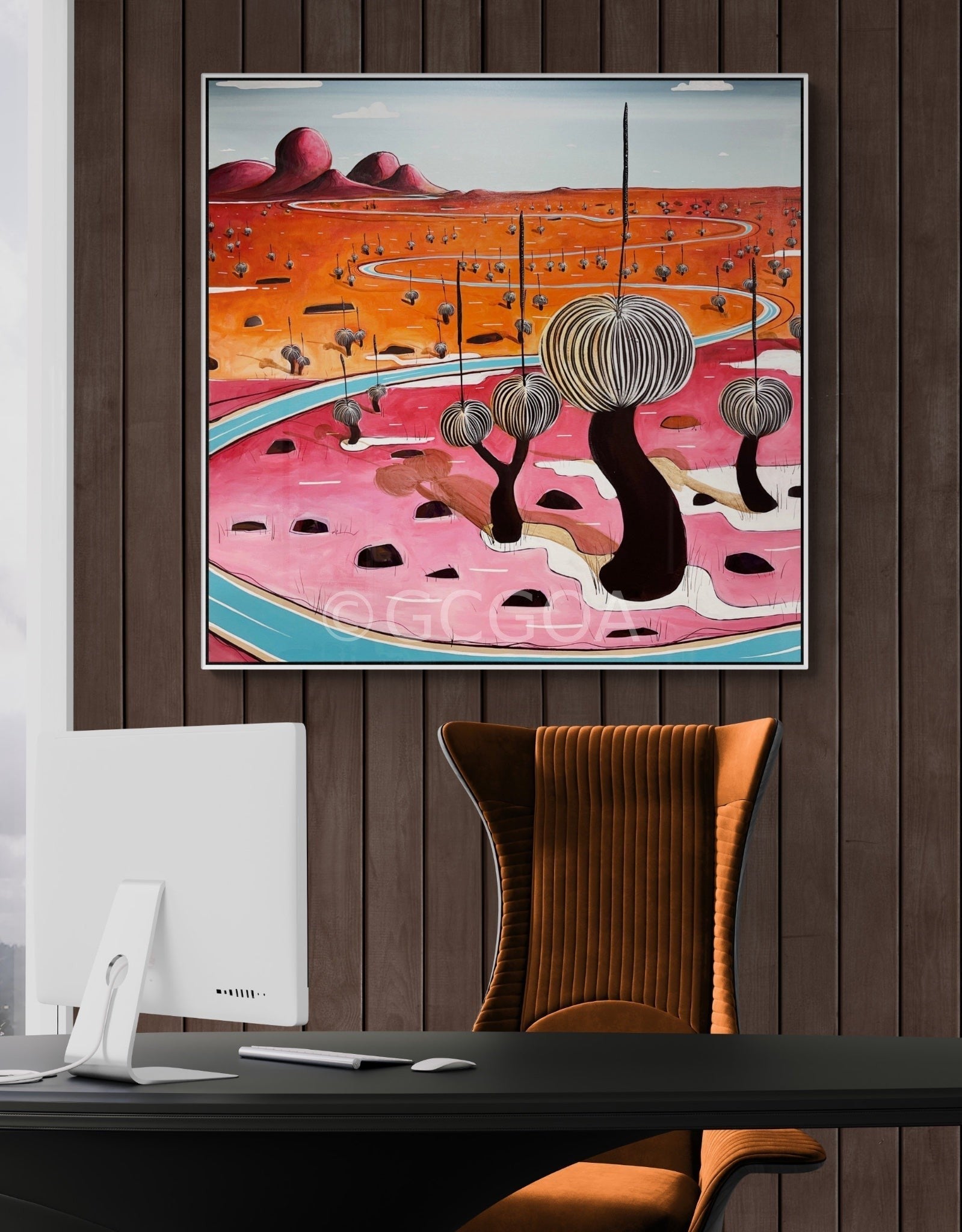 Where The Grasses Sway - Original Art - Gold Coast Gallery Of ArtTania Chanter