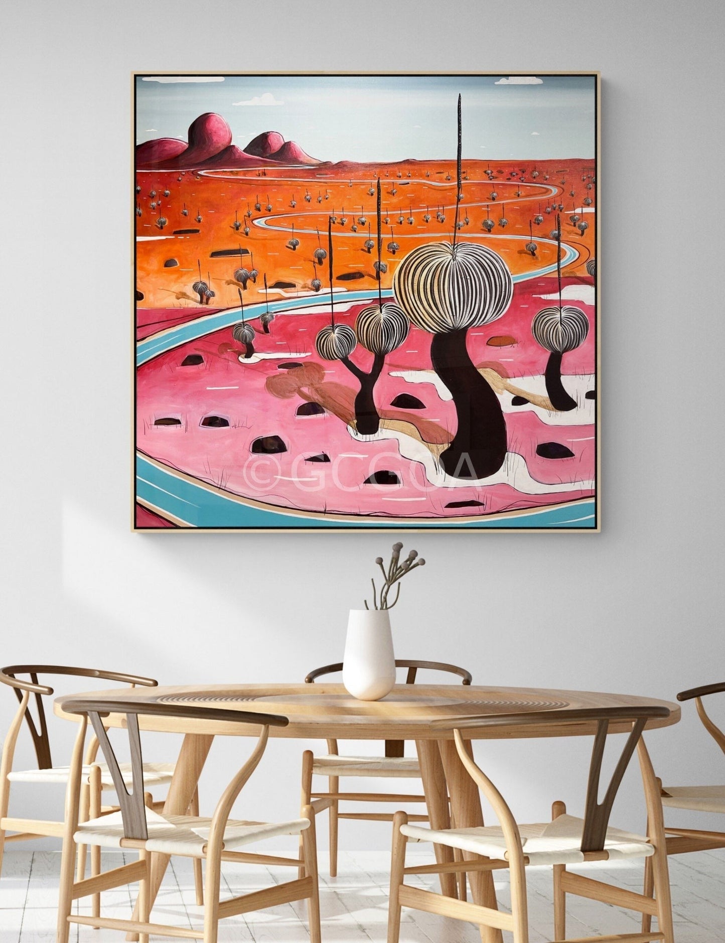 Where The Grasses Sway - Original Art - Gold Coast Gallery Of ArtTania Chanter