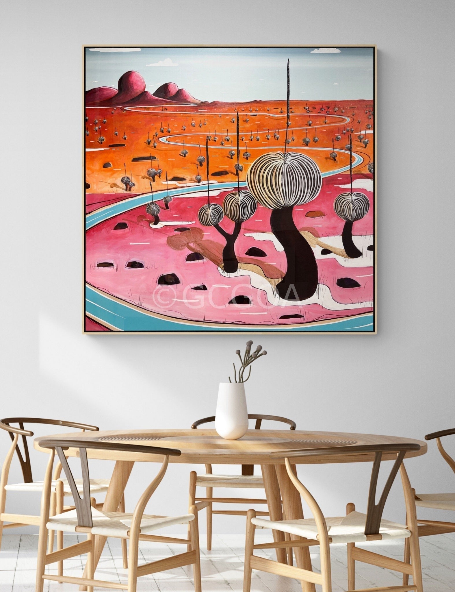 Where The Grasses Sway - Original Art - Gold Coast Gallery Of ArtTania Chanter