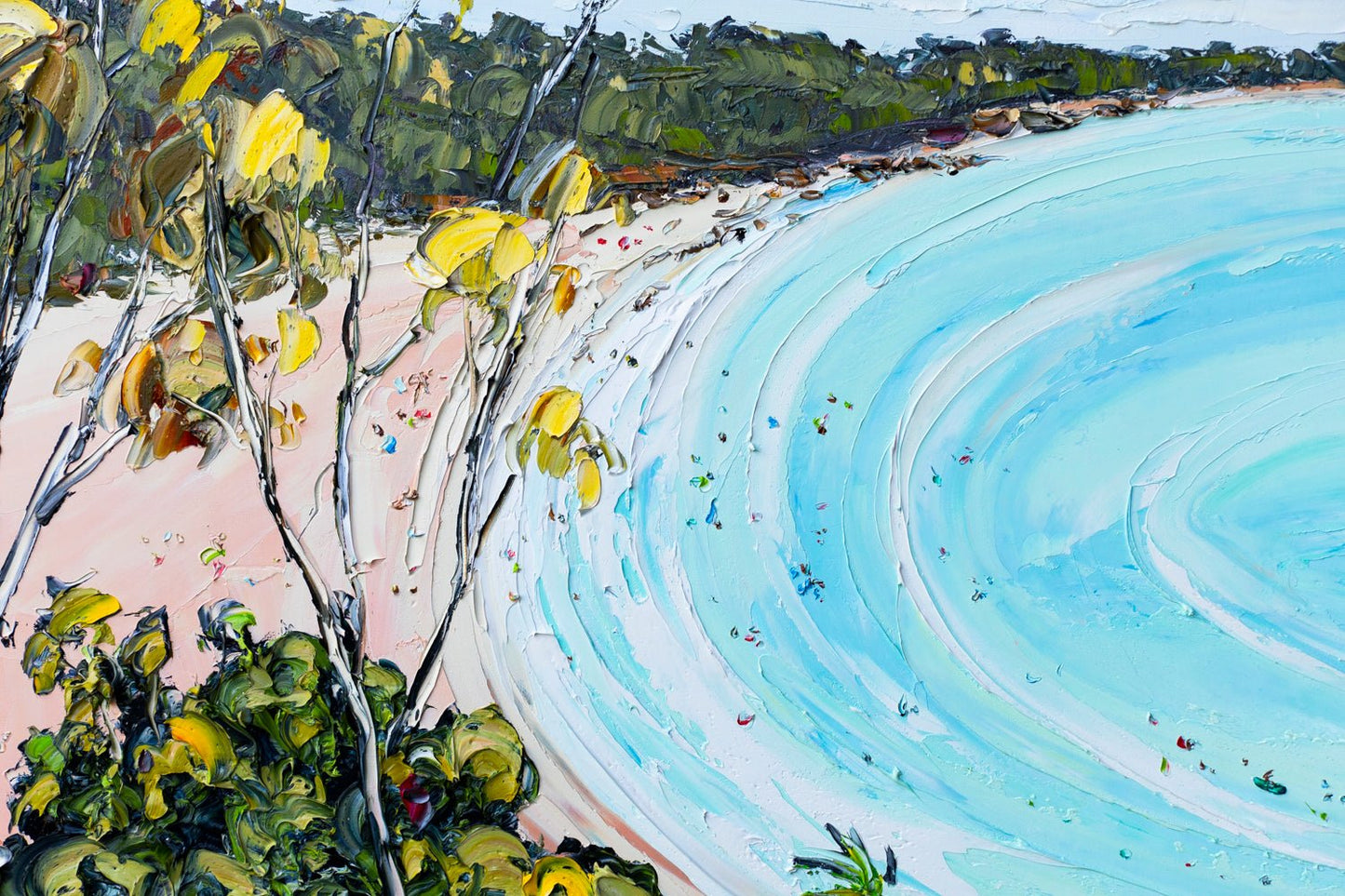 Where The Land Curves Softly - Gold Coast Gallery Of ArtAngela Hawkey