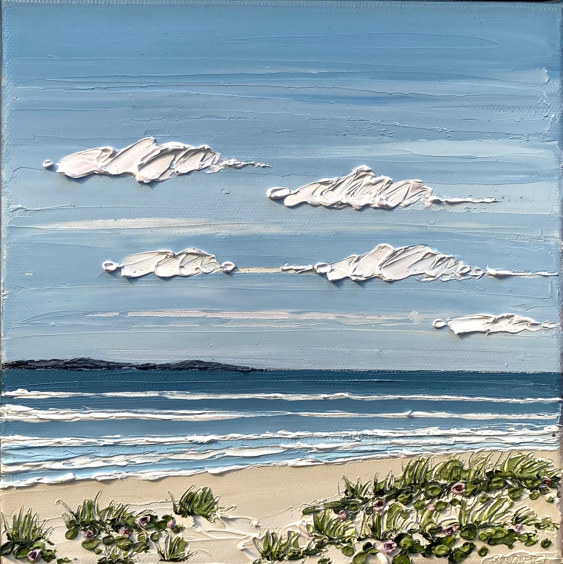 Where The Ocean Waits - Gold Coast Gallery Of ArtJustine Bartie