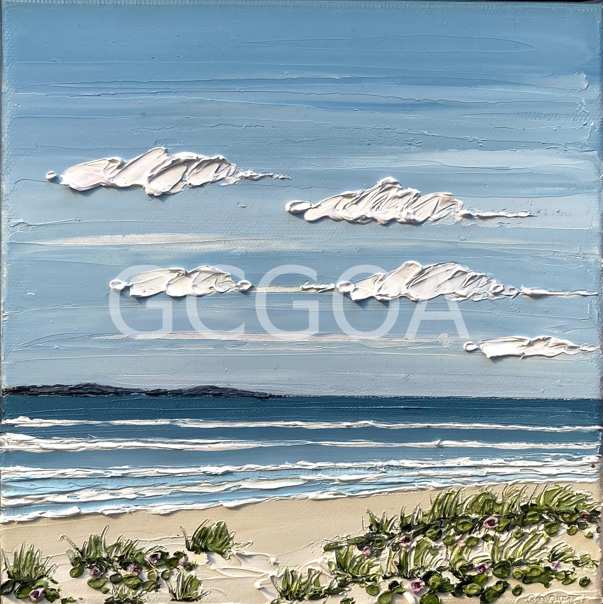 Where The Ocean Waits - Gold Coast Gallery Of ArtJustine Bartie