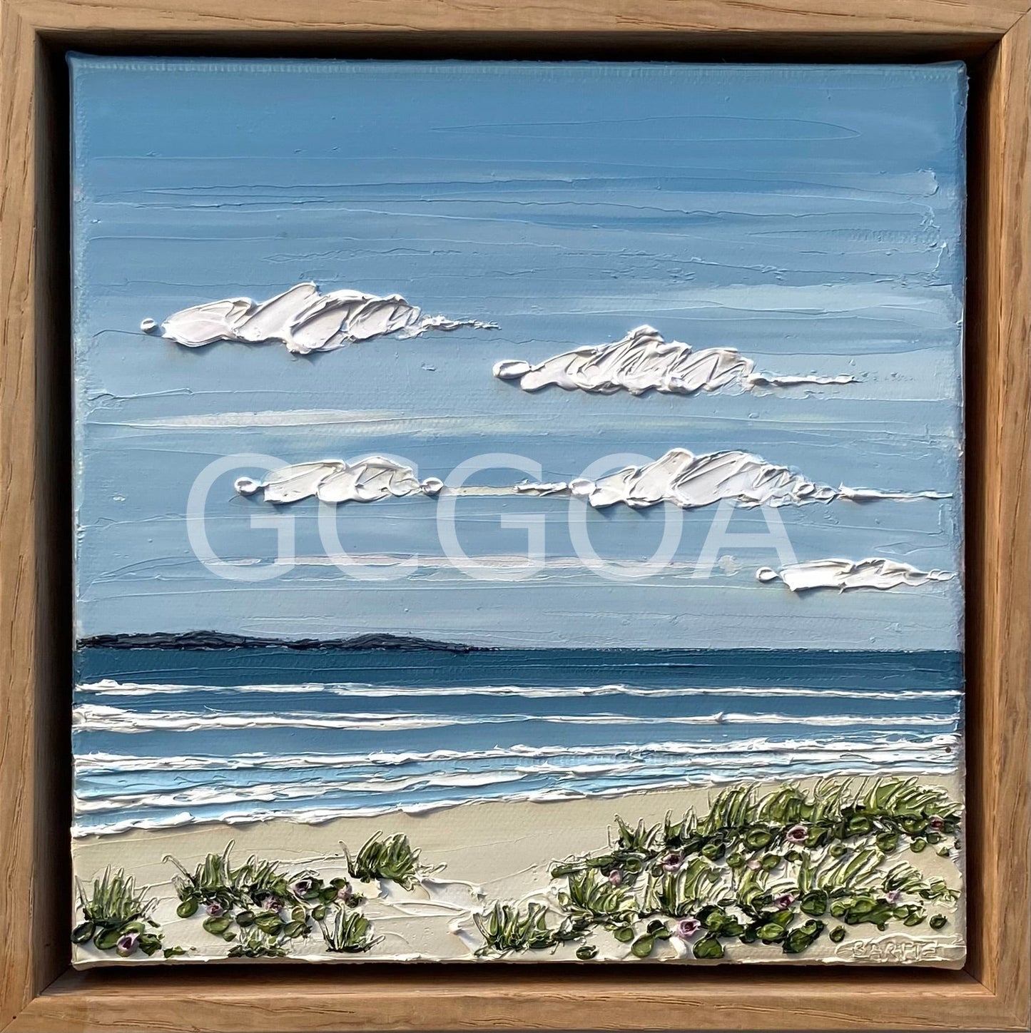 Where The Ocean Waits - Gold Coast Gallery Of ArtJustine Bartie