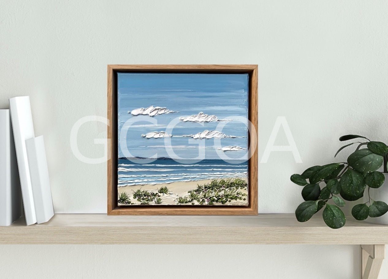 Where The Ocean Waits - Gold Coast Gallery Of ArtJustine Bartie