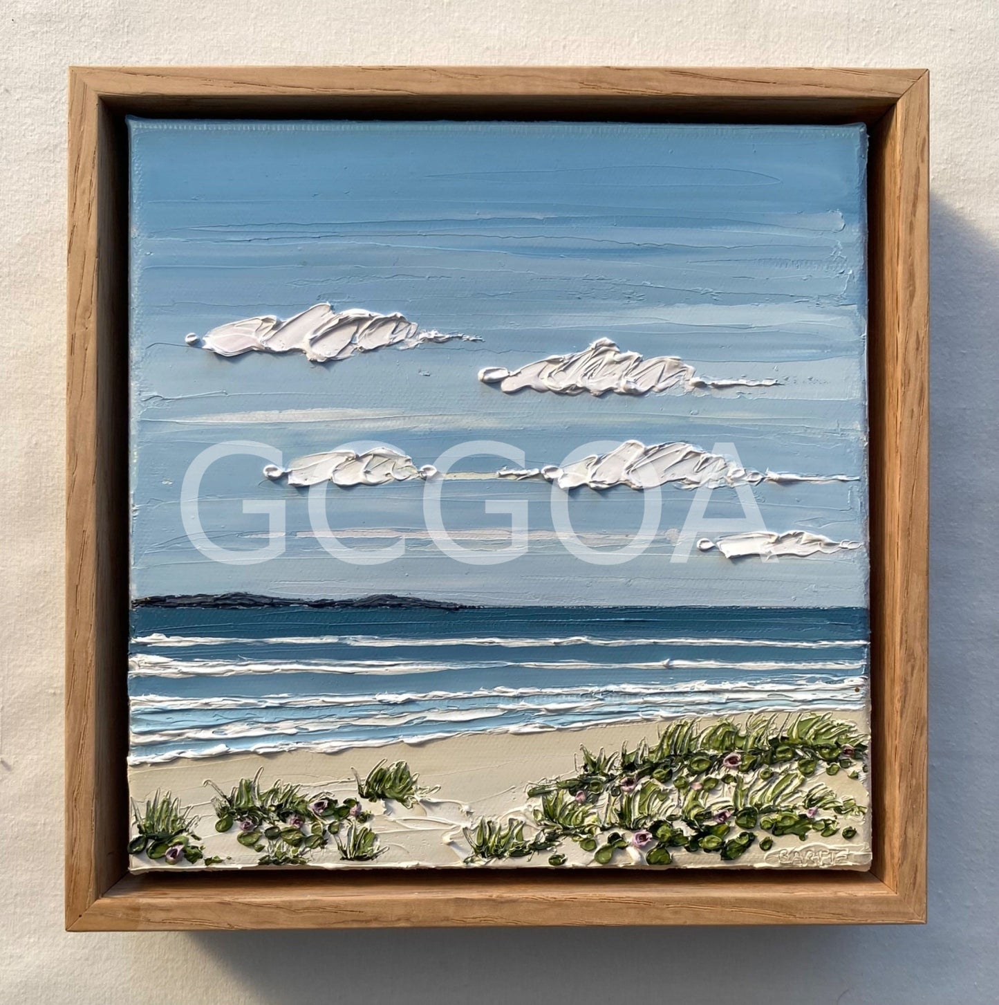 Where The Ocean Waits - Gold Coast Gallery Of ArtJustine Bartie