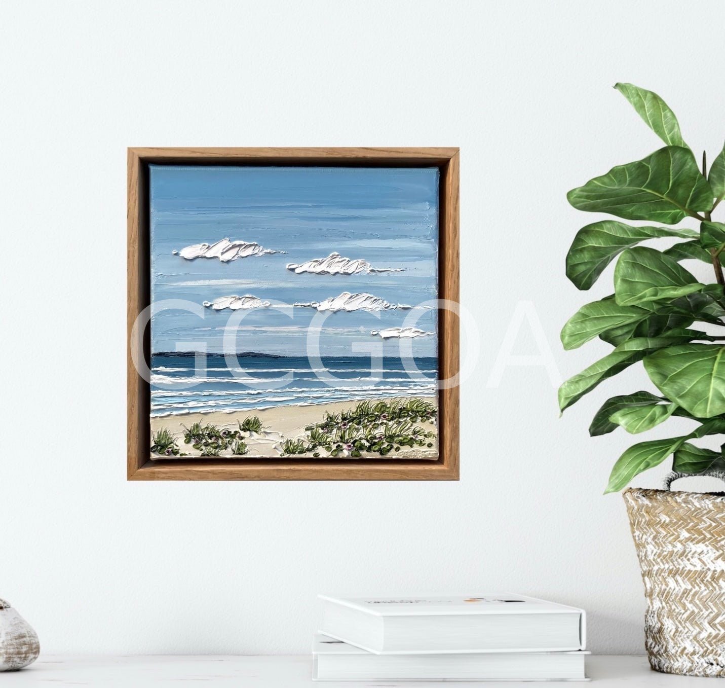 Where The Ocean Waits - Gold Coast Gallery Of ArtJustine Bartie