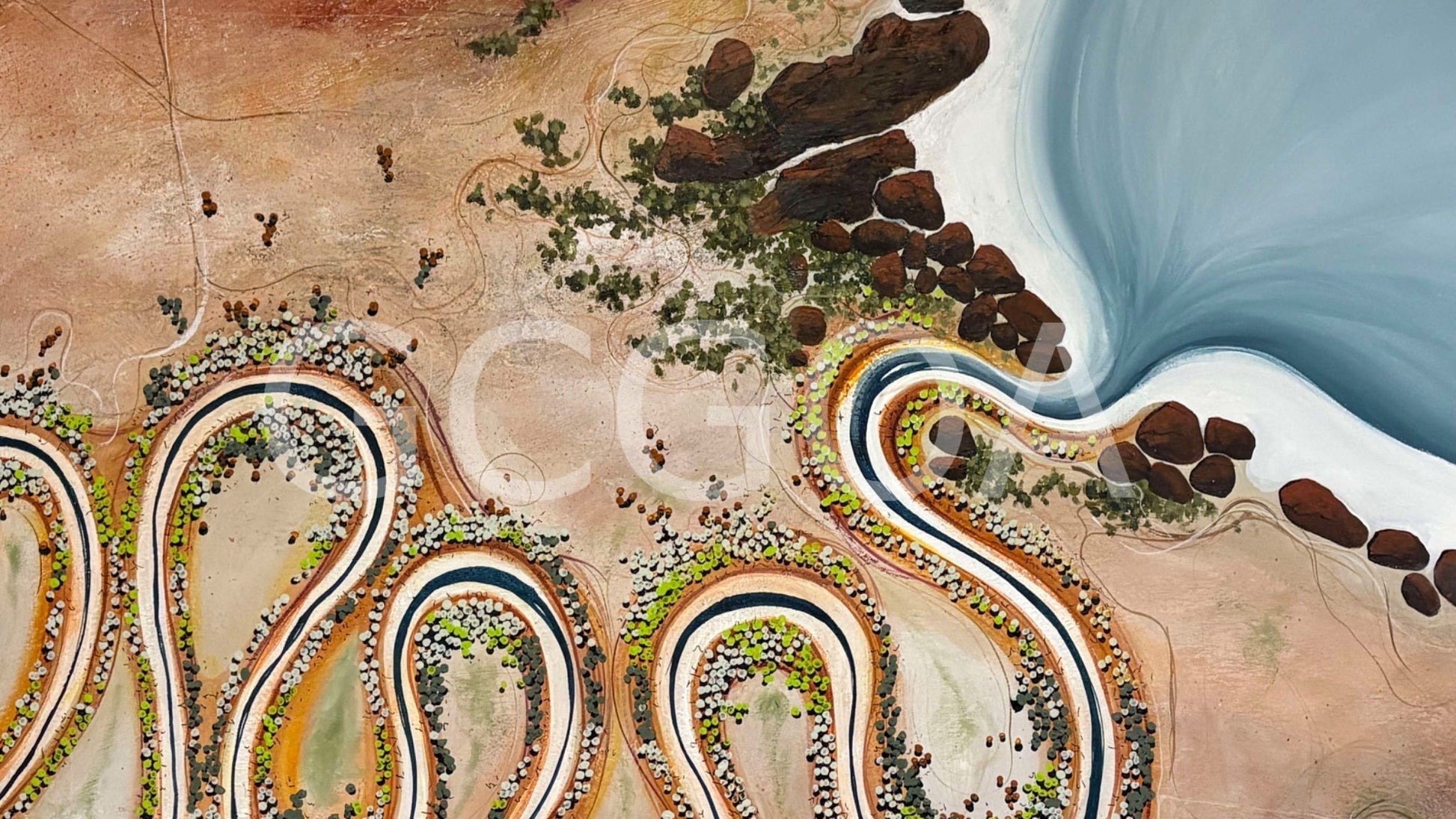 Where The River Carries Hope - Gold Coast Gallery Of ArtTania Chanter