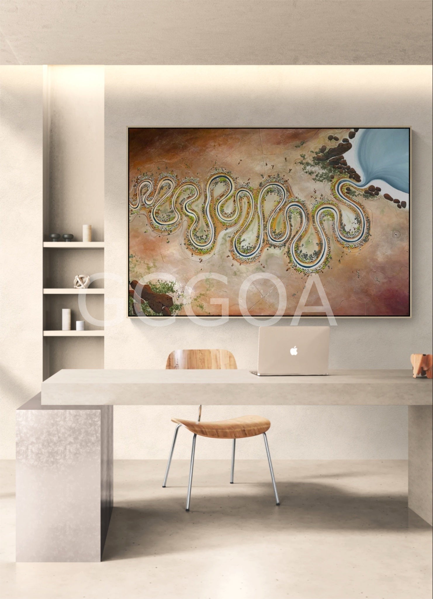 Where The River Carries Hope - Gold Coast Gallery Of ArtTania Chanter