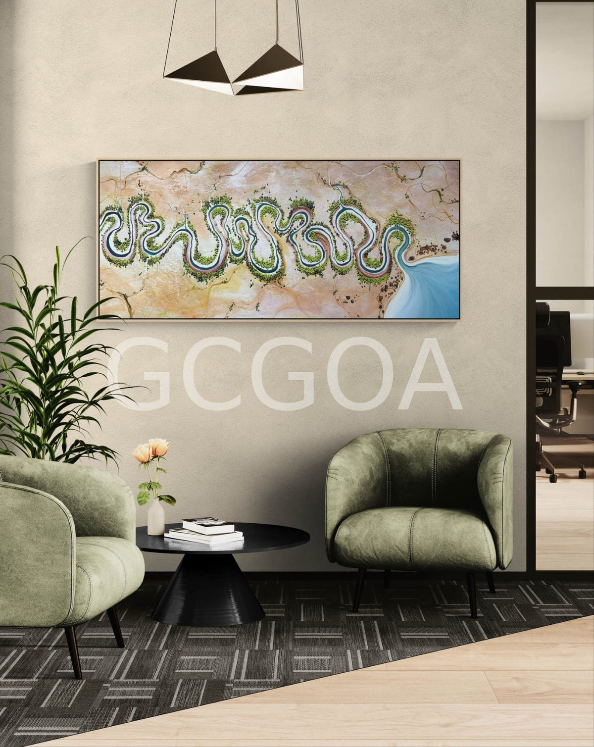 Where The River Comes Home - Gold Coast Gallery Of ArtTania Chanter
