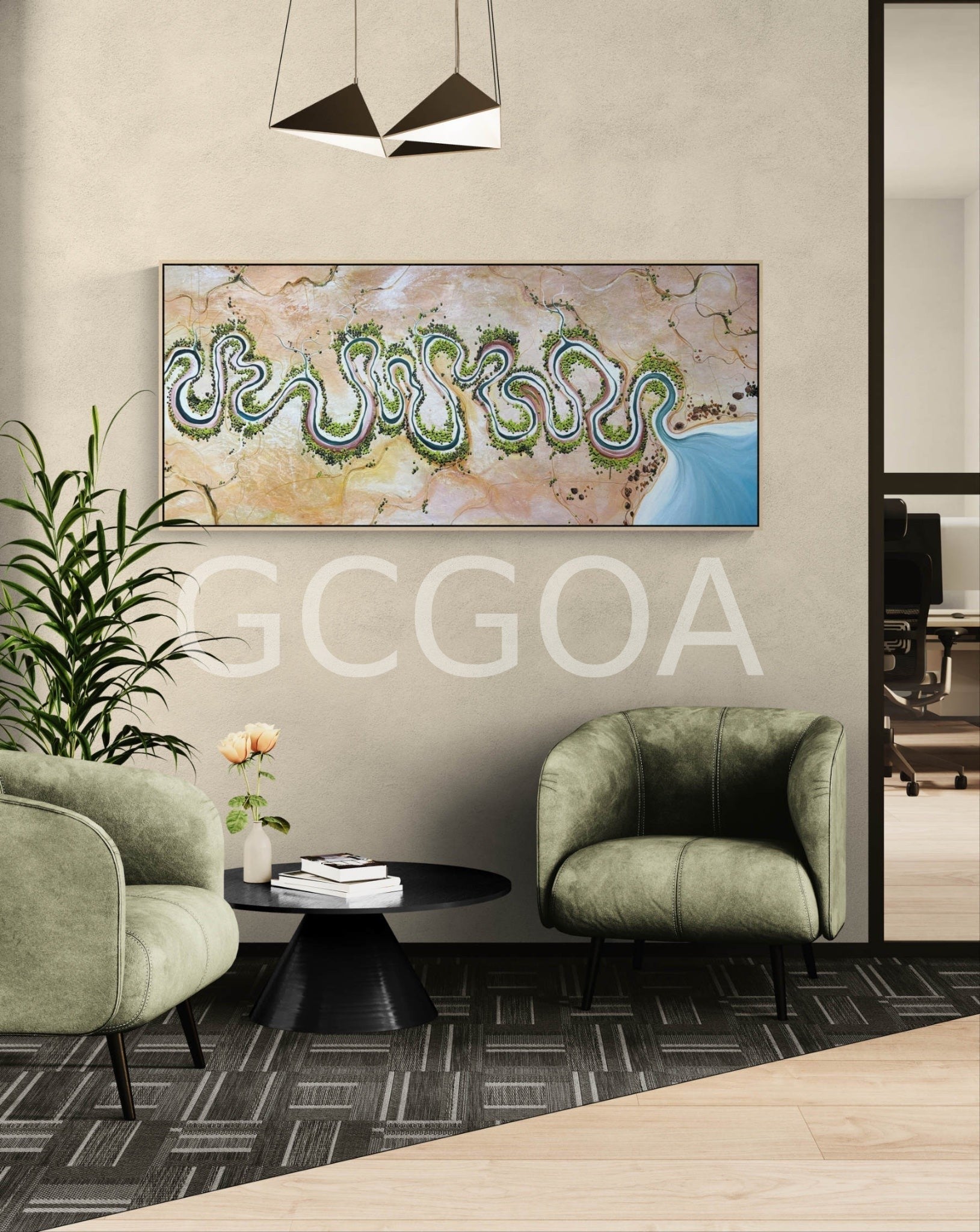 Where The River Comes Home - Gold Coast Gallery Of ArtTania Chanter
