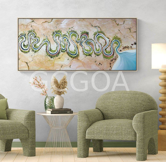 Where The River Comes Home - Gold Coast Gallery Of ArtTania Chanter