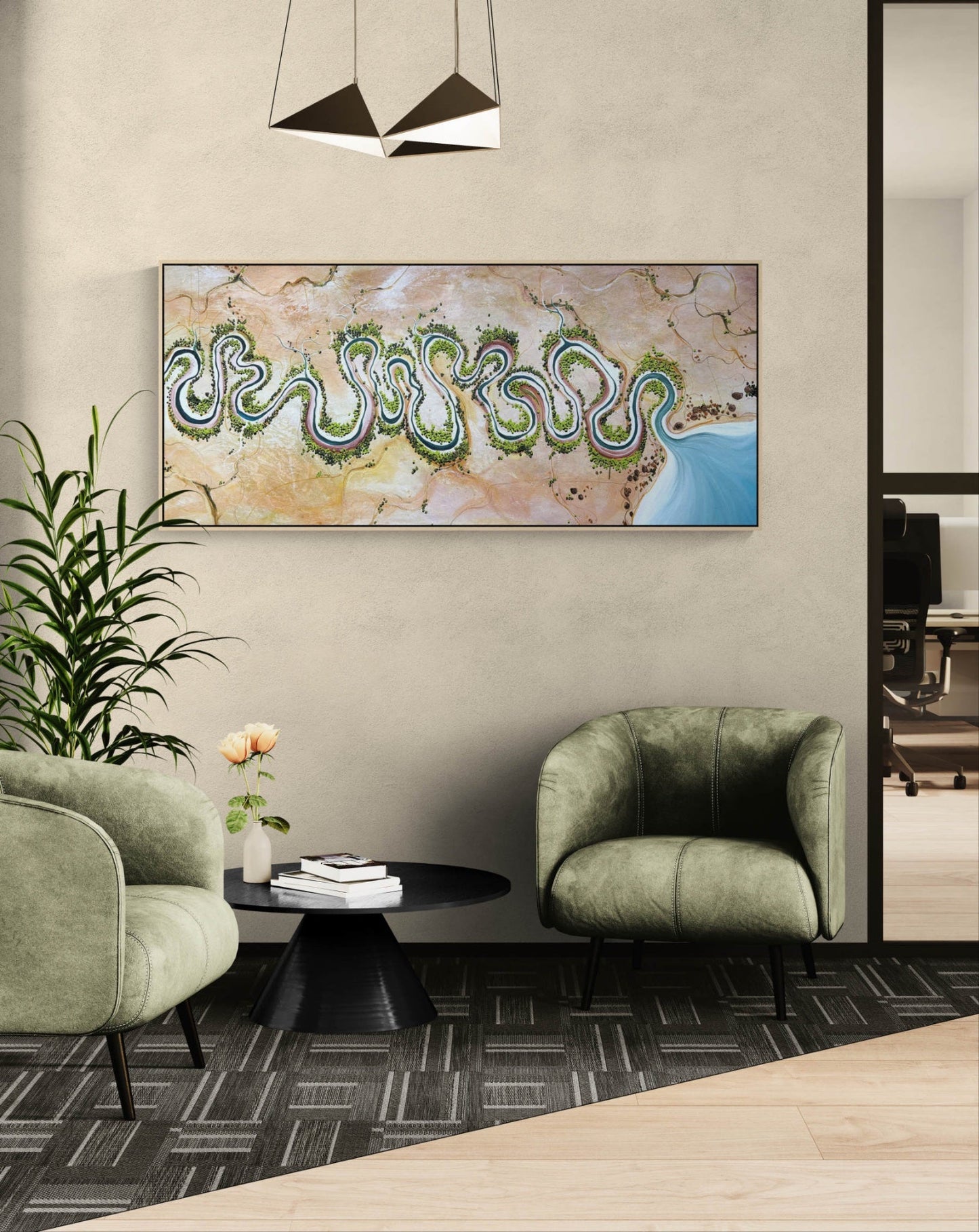 Where The River Comes Home - Gold Coast Gallery Of ArtTania Chanter