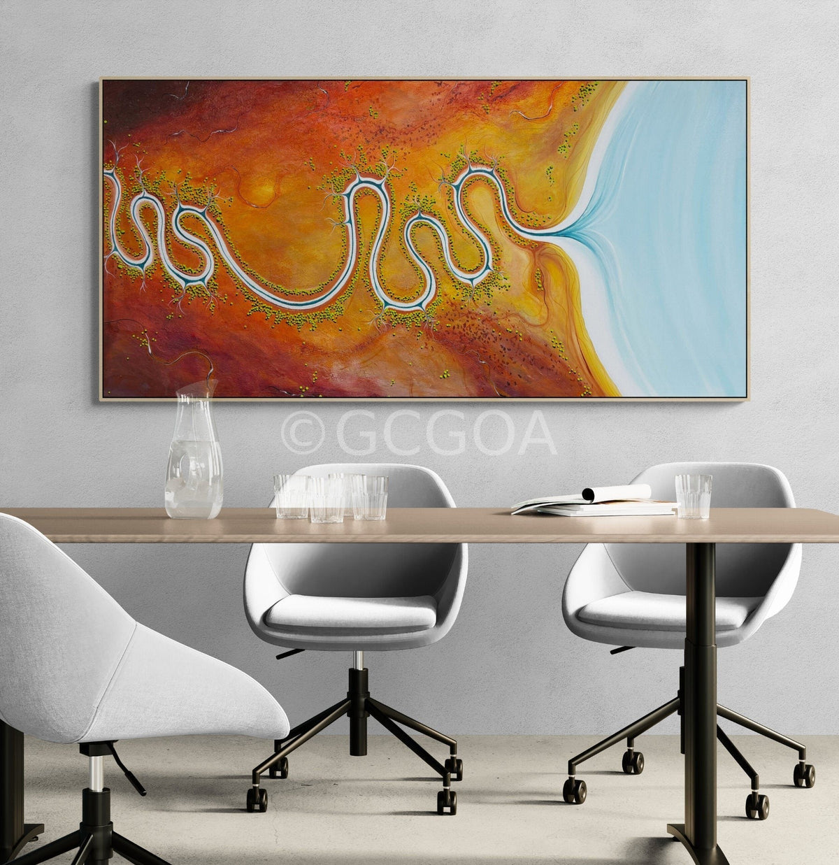 Where The River Dances - Original Art - Gold Coast Gallery Of ArtTania Chanter