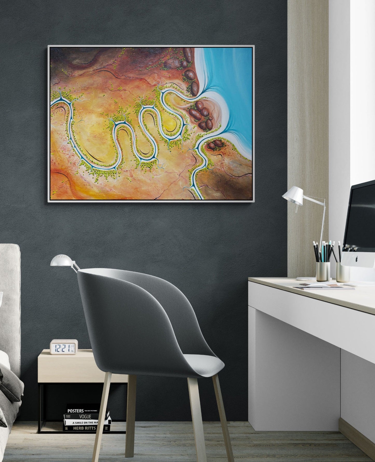 Where The River Once Spoke - Gold Coast Gallery Of ArtTania Chanter