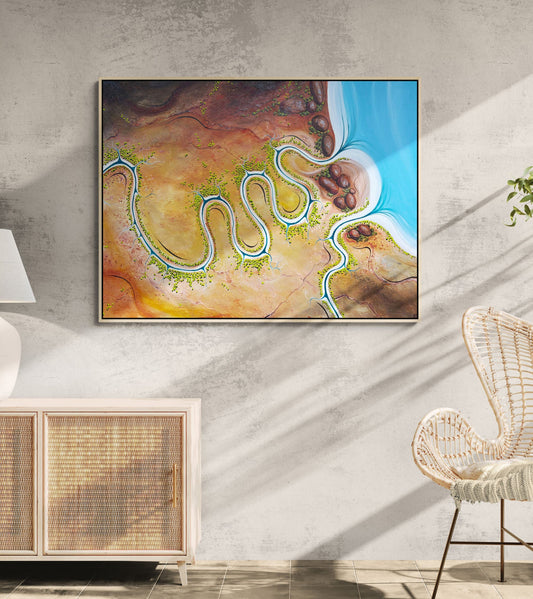 Where The River Once Spoke - Gold Coast Gallery Of ArtTania Chanter