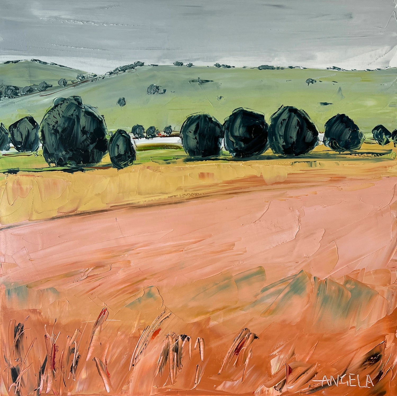 Where the River Slows - Gold Coast Gallery Of ArtAngela Hawkey