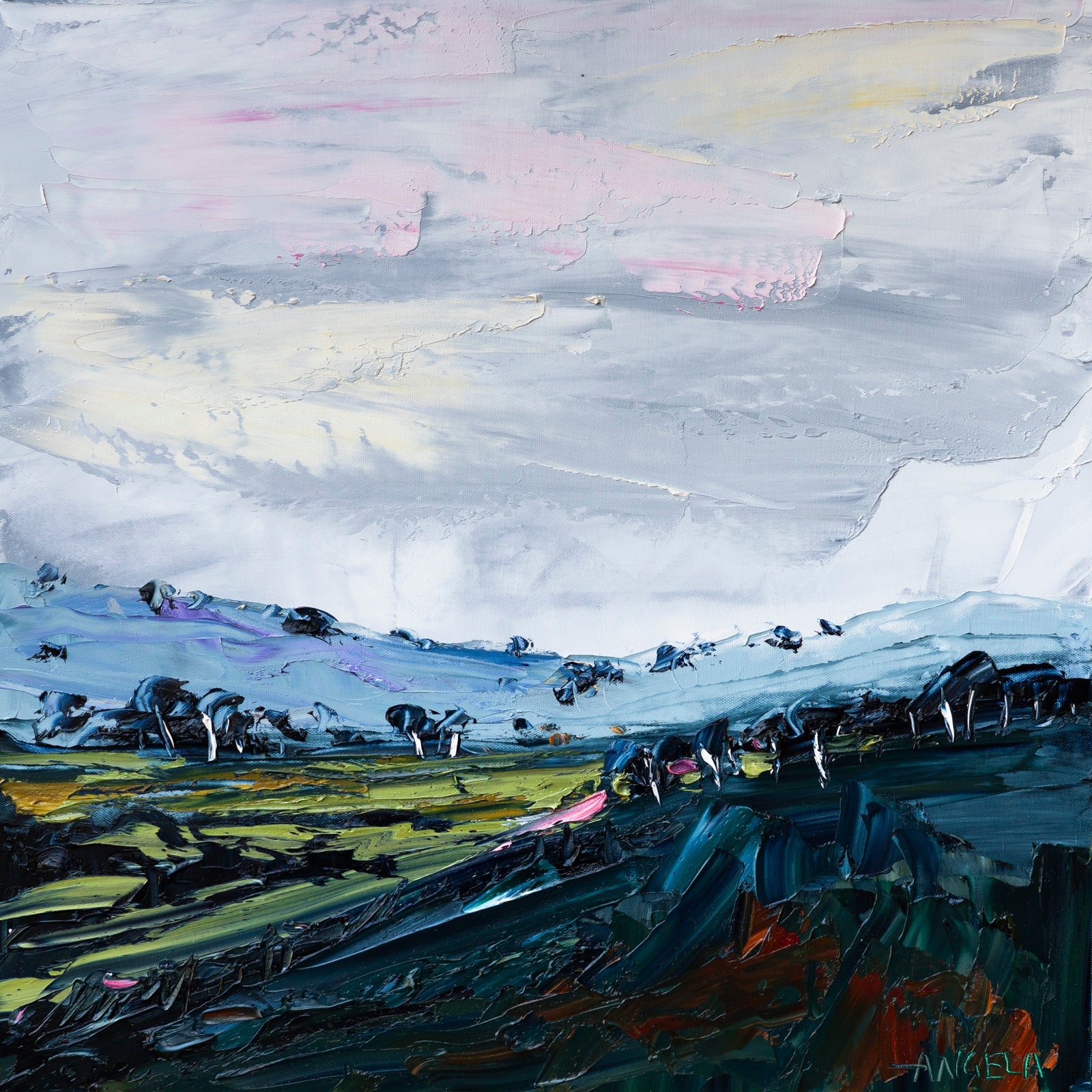 Where the Sky Hangs Low 2 - Gold Coast Gallery Of ArtAngela Hawkey