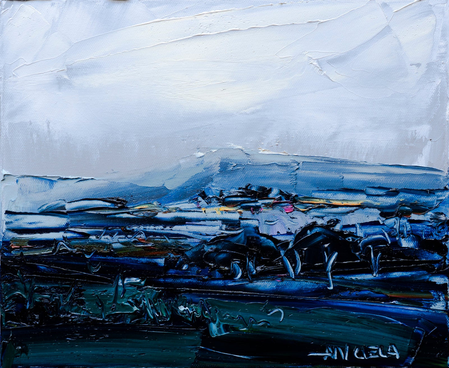 Where the Sky Hangs Low - Gold Coast Gallery Of ArtAngela Hawkey