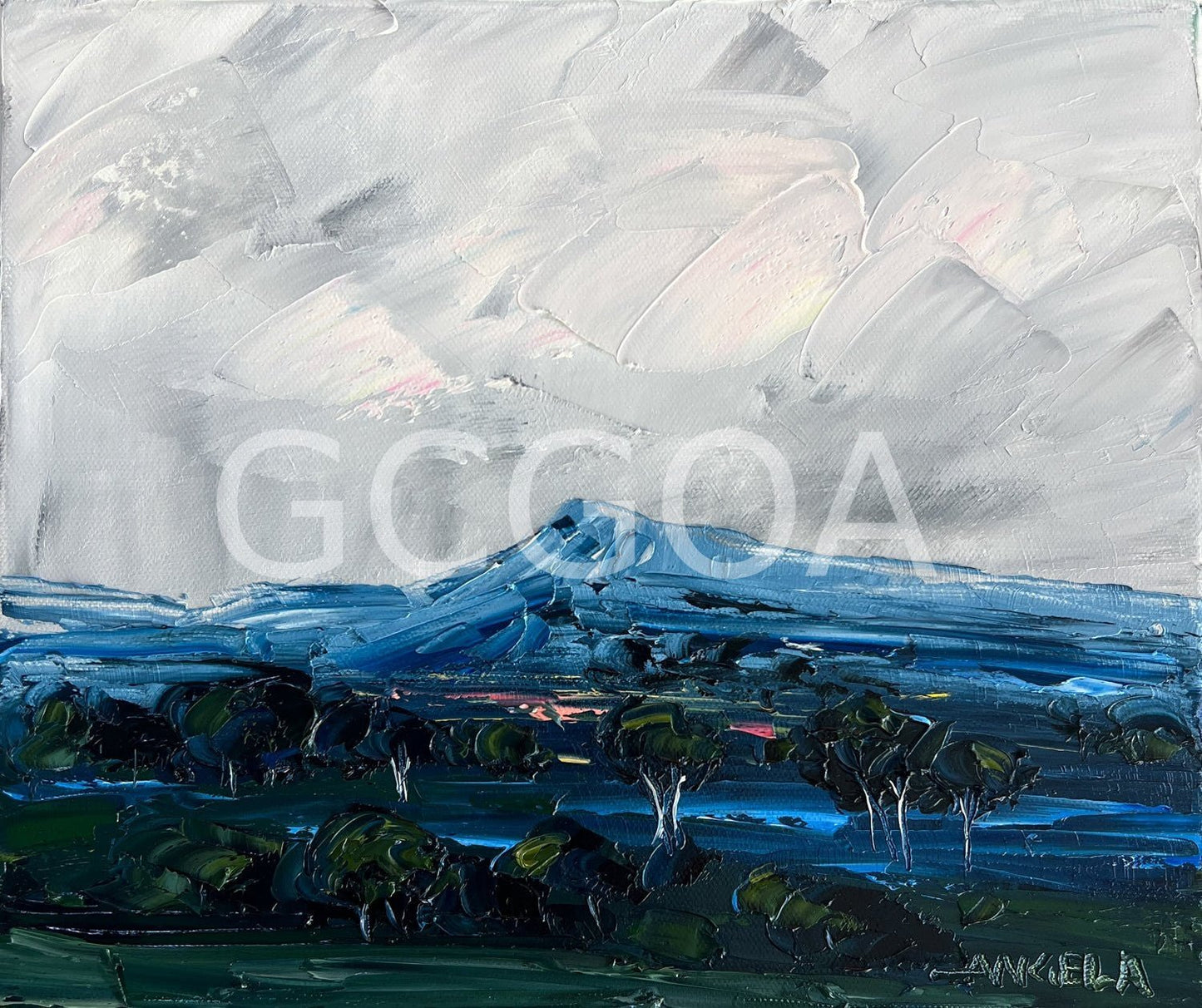 Where the Sky Hangs Low 4 - Gold Coast Gallery Of ArtAngela Hawkey