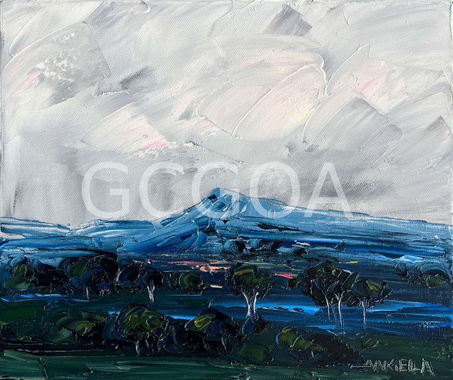 Where the Sky Hangs Low 4 - Gold Coast Gallery Of ArtAngela Hawkey