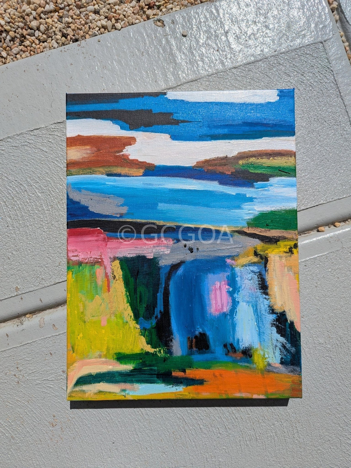 Where the Sky Touches Memory - Gold Coast Gallery Of ArtAlpana Rai