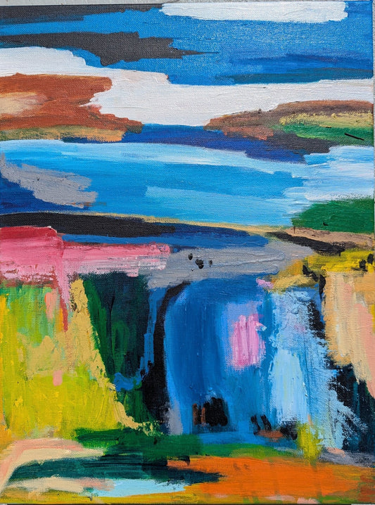 Where the Sky Touches Memory - Gold Coast Gallery Of ArtAlpana Rai