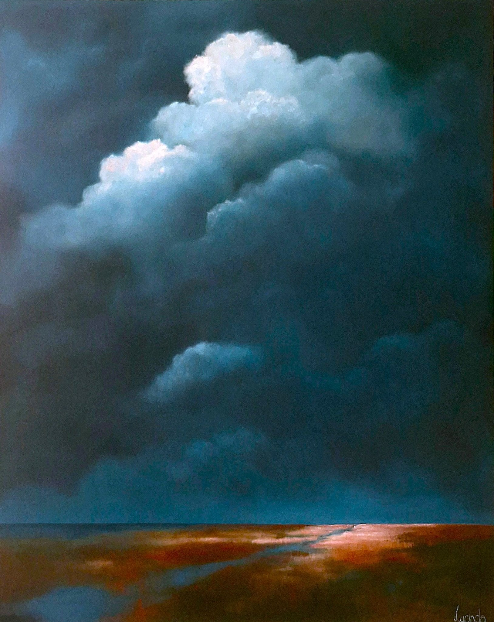 Where The Storm Settles - Gold Coast Gallery Of ArtLucinda Leveille