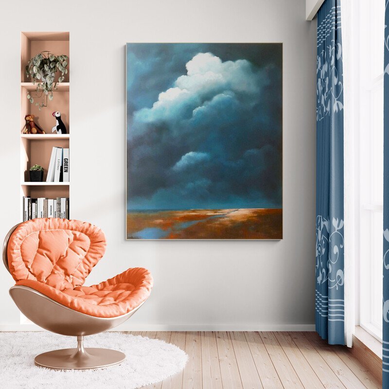 Where The Storm Settles - Gold Coast Gallery Of ArtLucinda Leveille