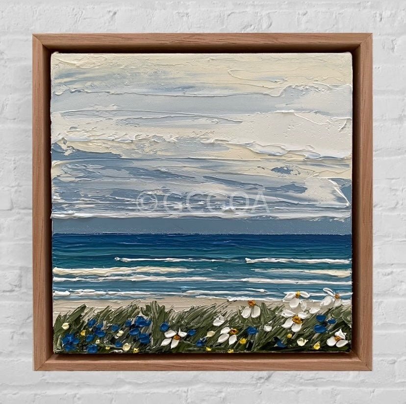 Where The Wild Daisies Grow - Original Art - Gold Coast Gallery Of ArtJustine Bartie