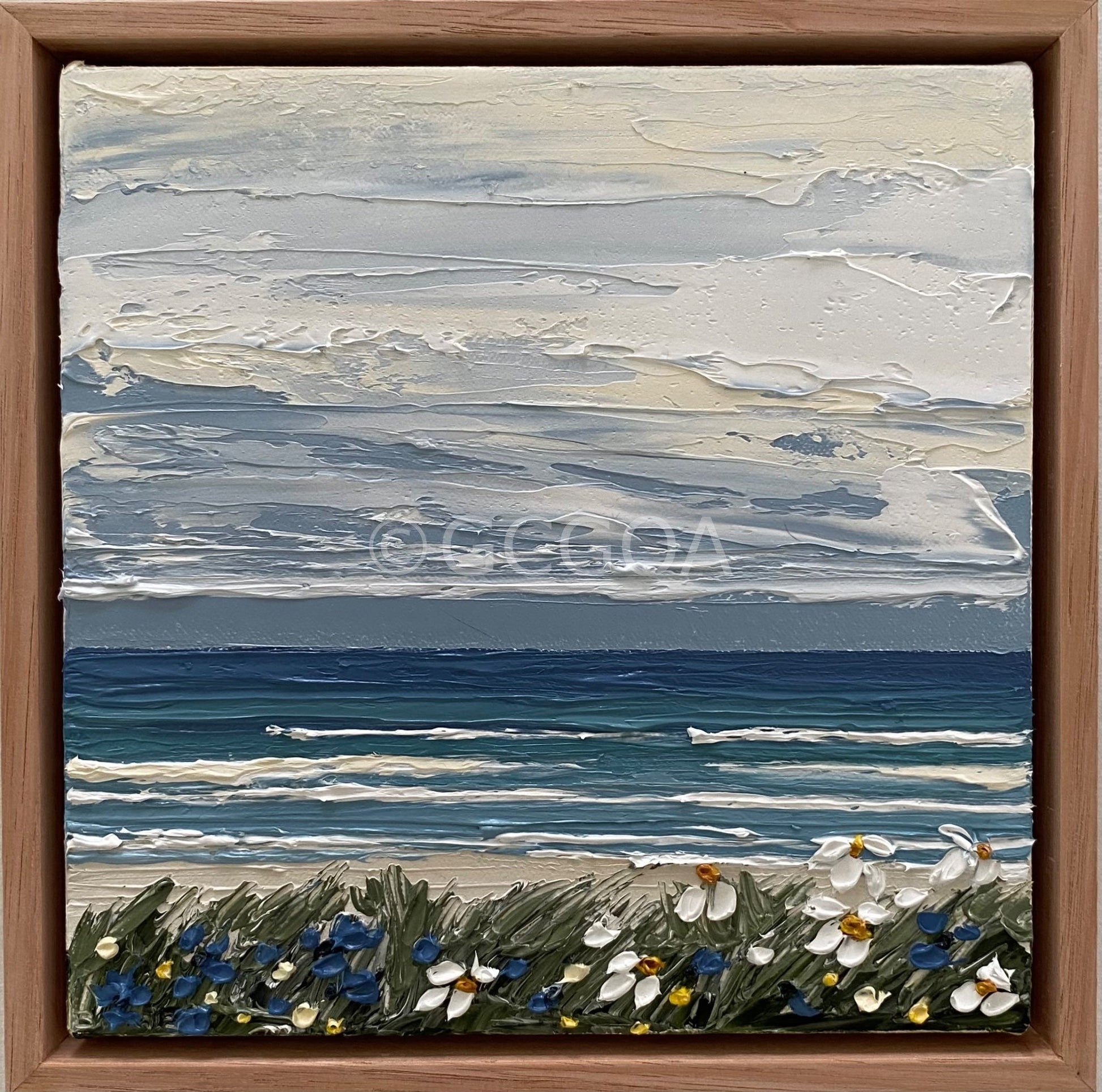 Where The Wild Daisies Grow - Original Art - Gold Coast Gallery Of ArtJustine Bartie