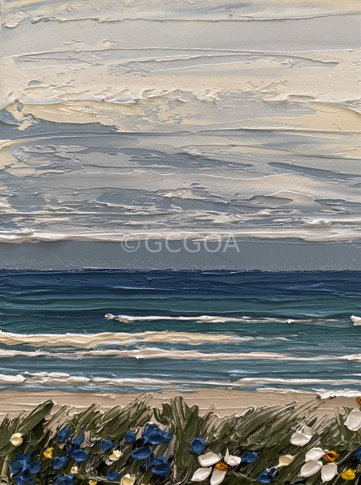 Where The Wild Daisies Grow - Original Art - Gold Coast Gallery Of ArtJustine Bartie