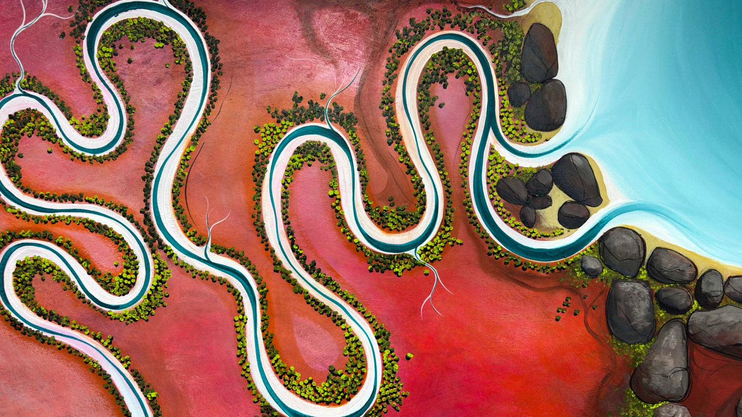 Where Time Moves Slowly - Gold Coast Gallery Of ArtTania Chanter