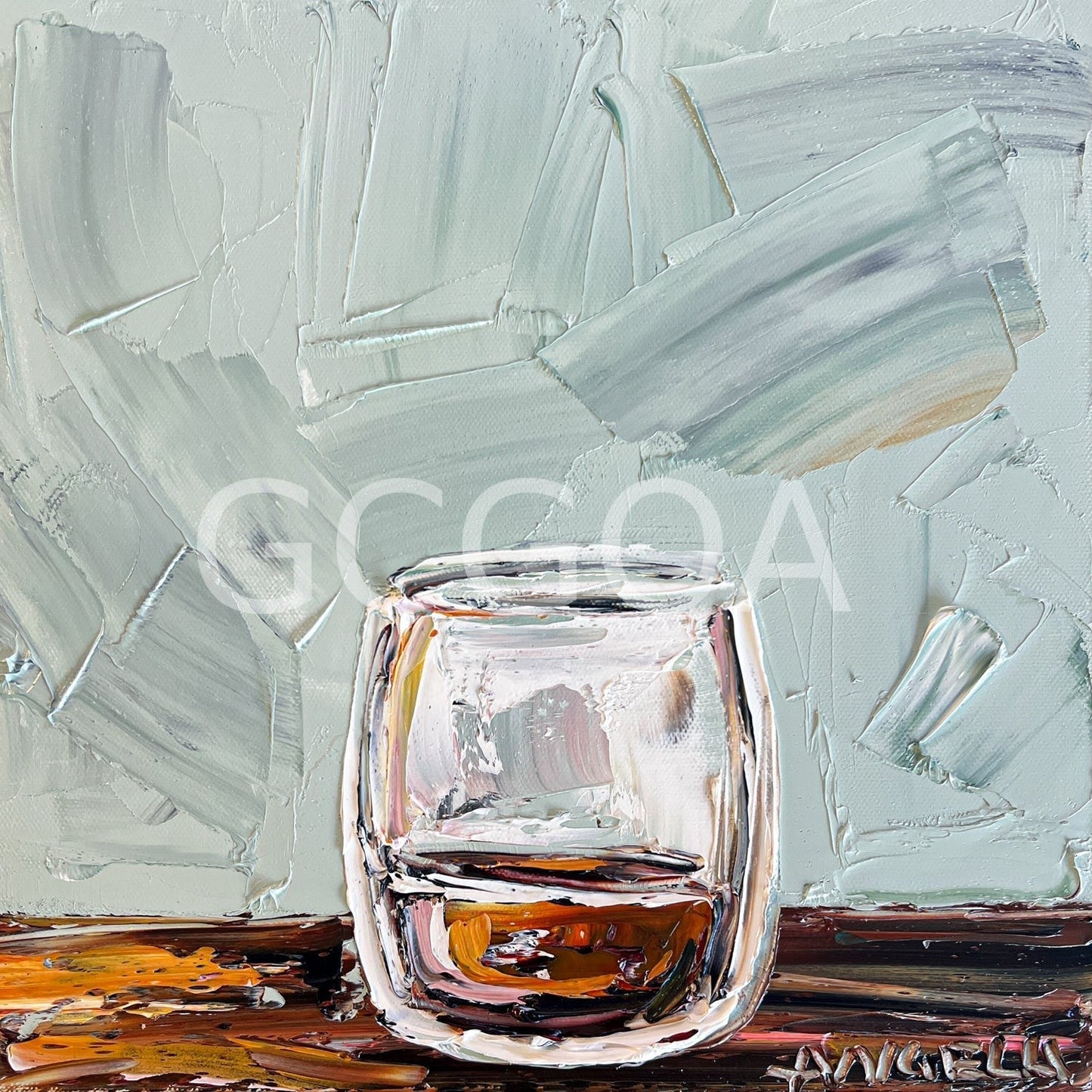 Whiskey On Green - Gold Coast Gallery Of ArtAngela Hawkey