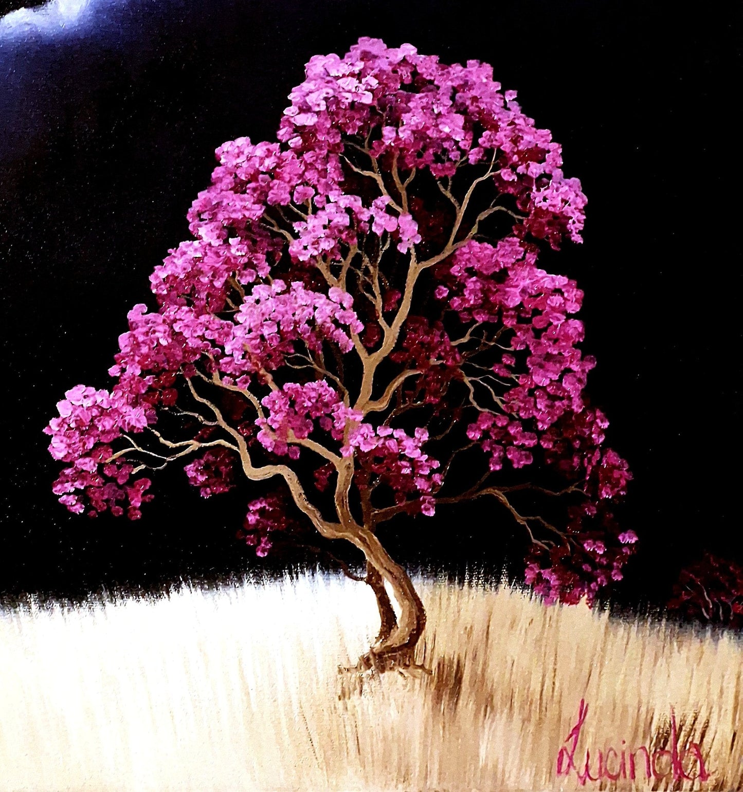 Whispers In The Indigo Night - Gold Coast Gallery Of ArtLucinda Leveille