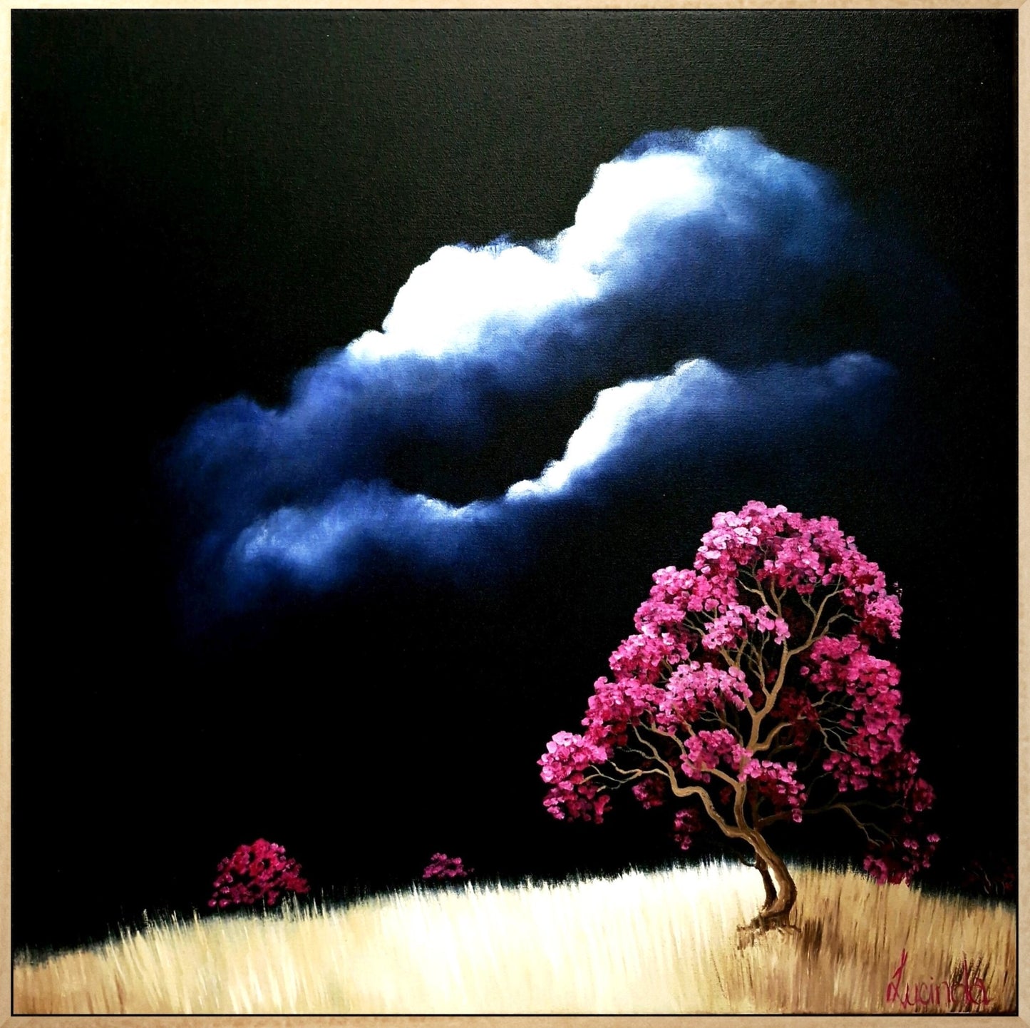 Whispers In The Indigo Night - Gold Coast Gallery Of ArtLucinda Leveille