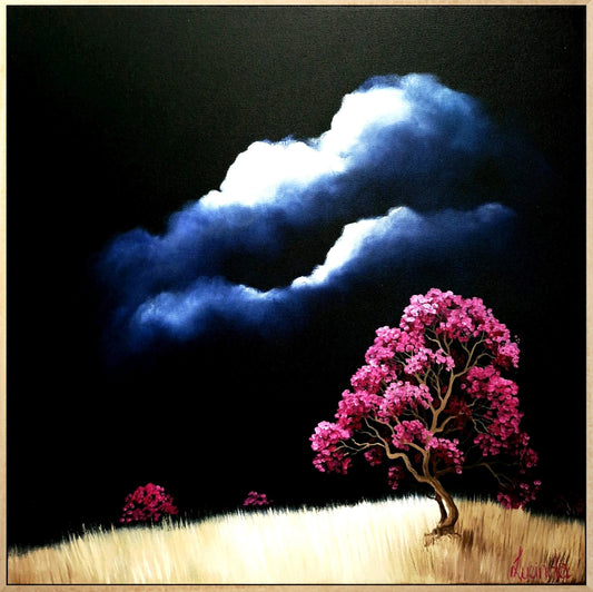 Whispers In The Indigo Night - Gold Coast Gallery Of ArtLucinda Leveille