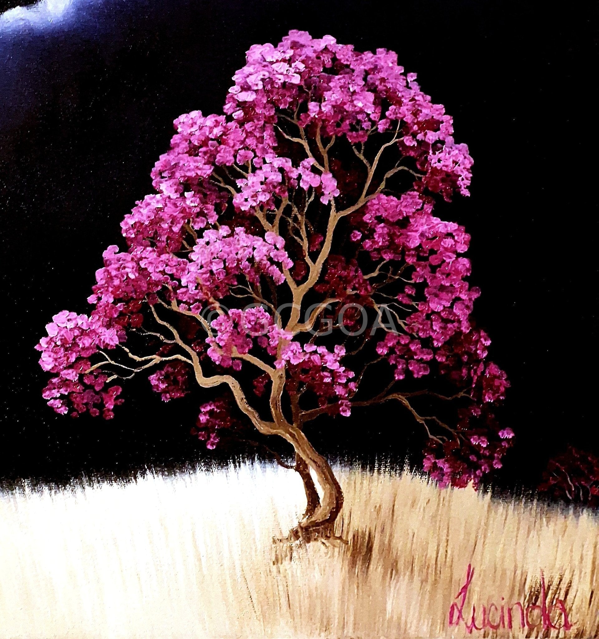 Whispers In The Indigo Night - Gold Coast Gallery Of ArtLucinda Leveille
