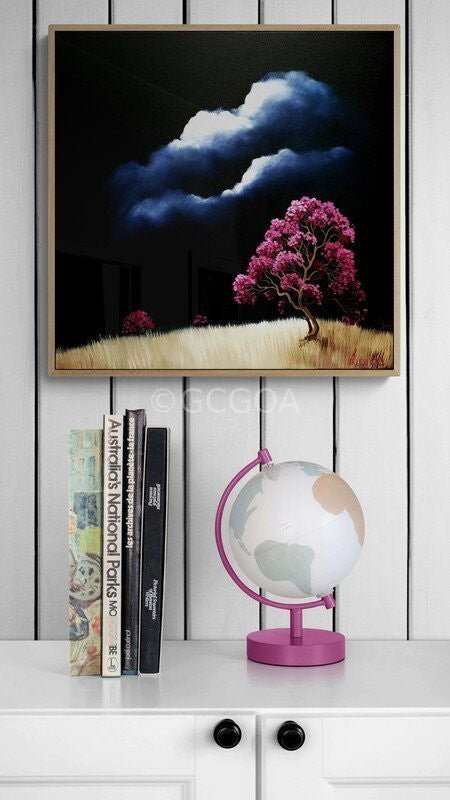 Whispers In The Indigo Night - Gold Coast Gallery Of ArtLucinda Leveille