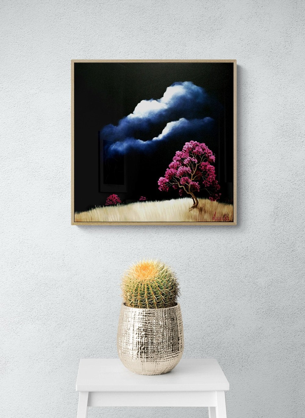 Whispers In The Indigo Night - Gold Coast Gallery Of ArtLucinda Leveille