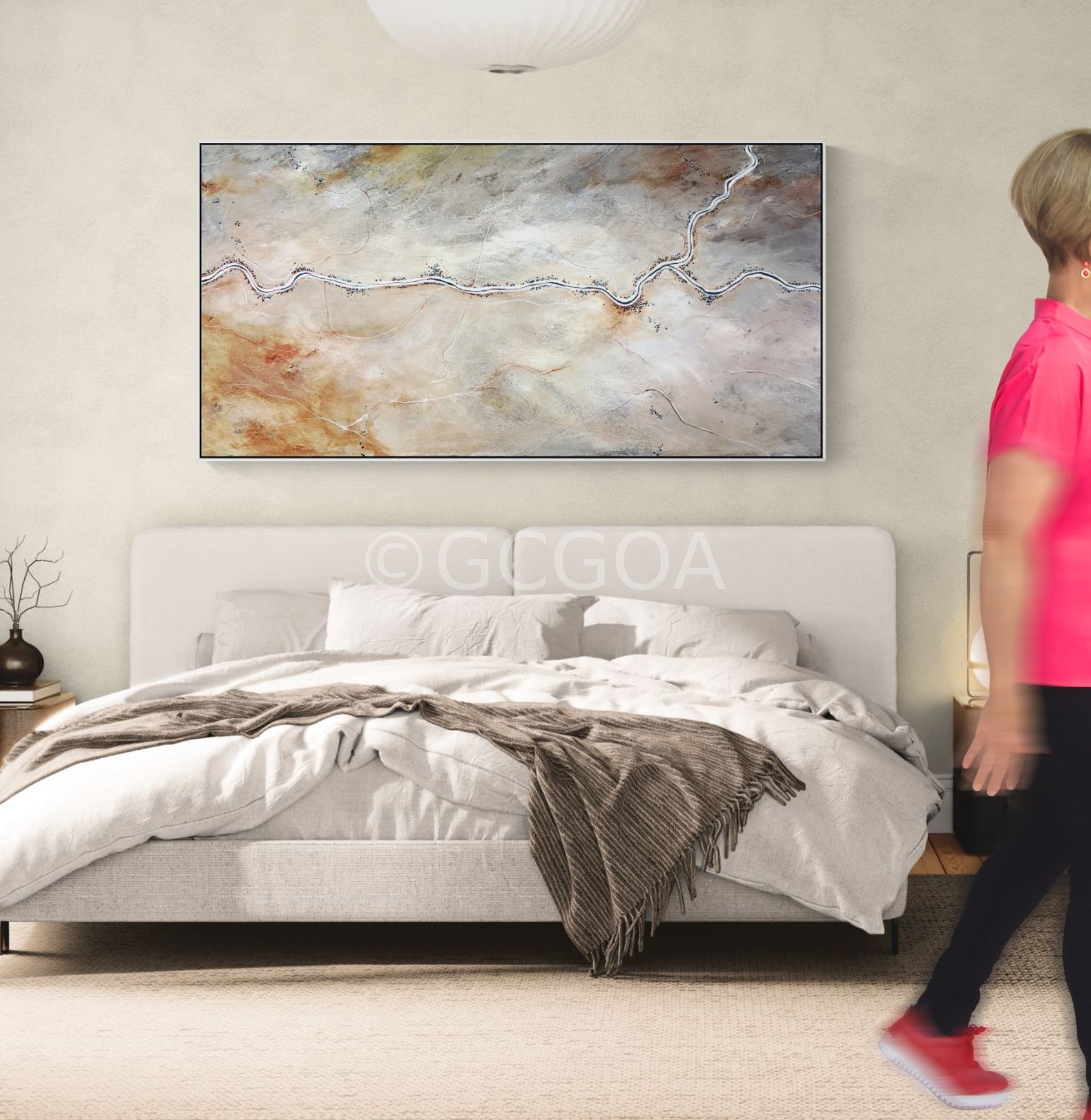 Whispers Of The Desert Bloom - Gold Coast Gallery Of ArtTania Chanter