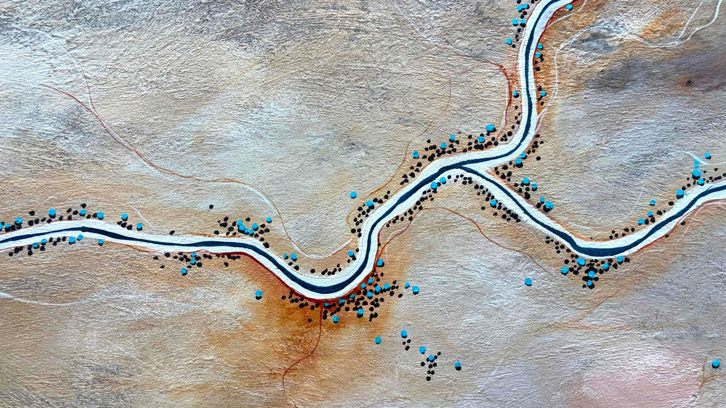 Whispers Of The Desert Bloom - Gold Coast Gallery Of ArtTania Chanter