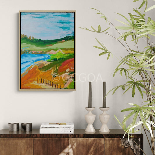 Whispers of the River Bend - Original Art - Gold Coast Gallery Of ArtAlpana Rai