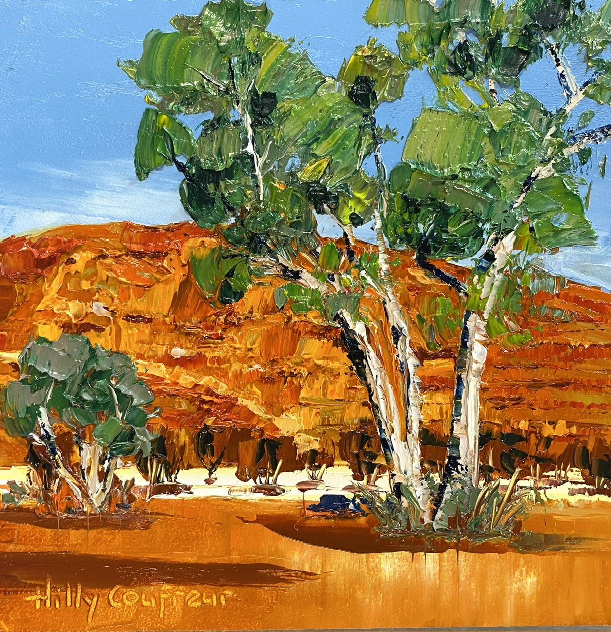 White Gums - Gold Coast Gallery Of ArtHilly Coufreur