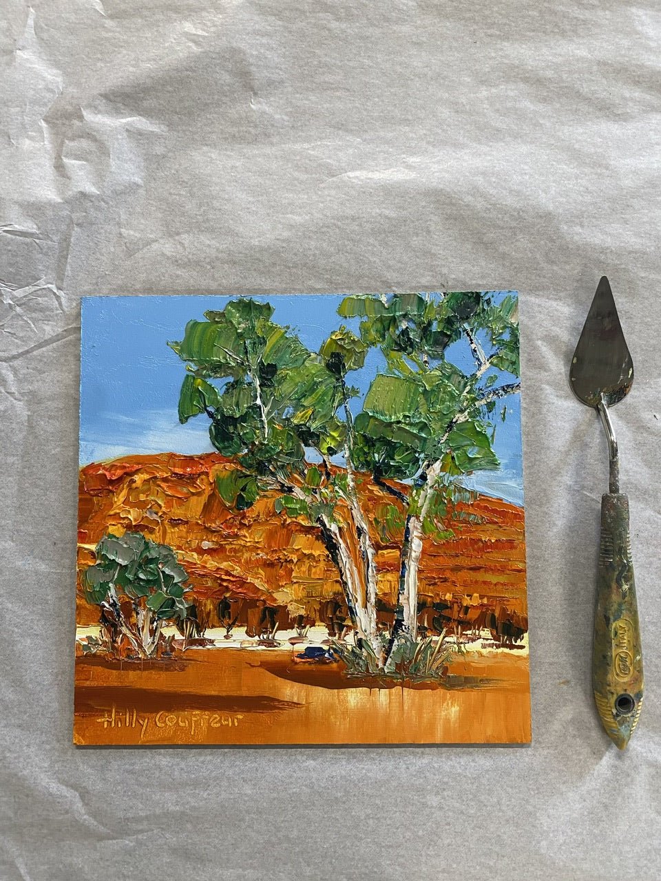 White Gums - Gold Coast Gallery Of ArtHilly Coufreur