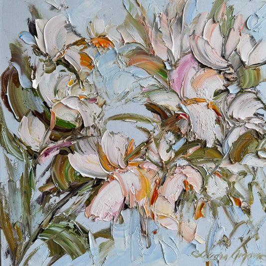 White magnolia No 39, - Gold Coast Gallery Of ArtLiliana Gigovic