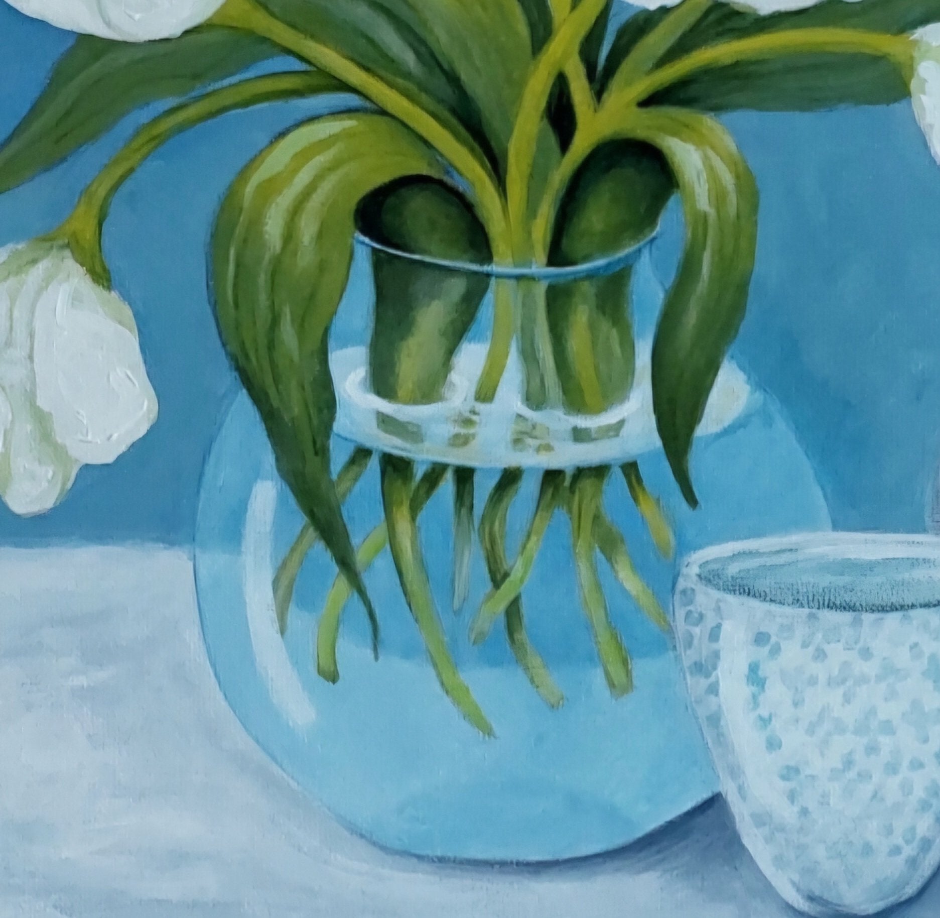 White Tulips - Gold Coast Gallery Of ArtFiona Thorning