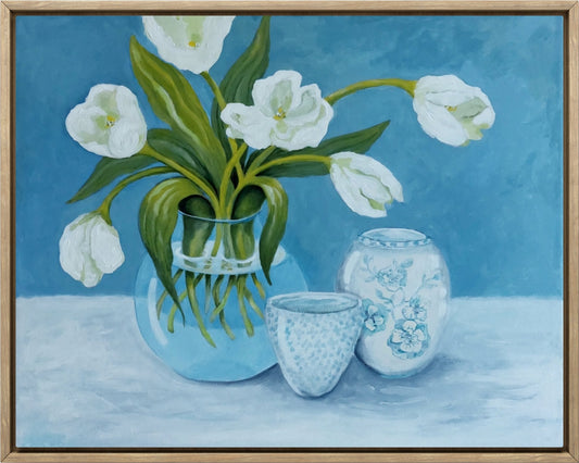 White Tulips - Gold Coast Gallery Of ArtFiona Thorning