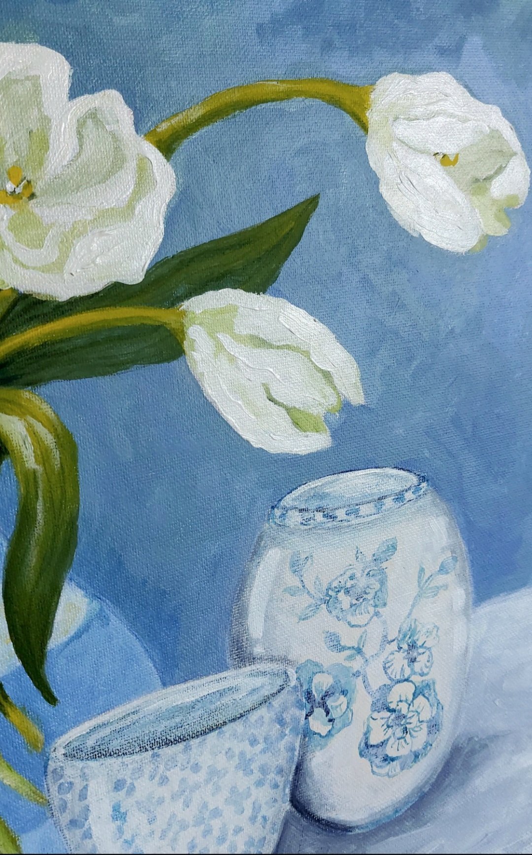 White Tulips - Gold Coast Gallery Of ArtFiona Thorning